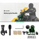 Caja de accesorios para moto con cámara insta360 Mount Bundle Original.